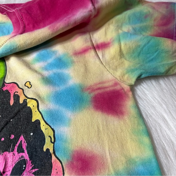 IML Issac Morris Chill Alien Tie Dye Graphic Tee - Picture 6 of 6